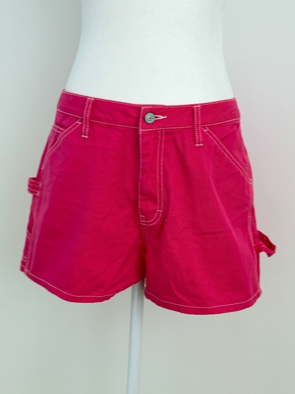 HOt Pink Dickies Carpenter Shorts - Size 7/28 junior's/women's